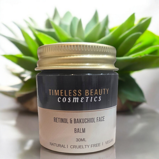 Why Retinol 0.3% and Bakuchiol Night Face Balm is Better Than a Serum: A Skincare Expert's Perspective <div></div> - Timeless Beauty Cosmetics