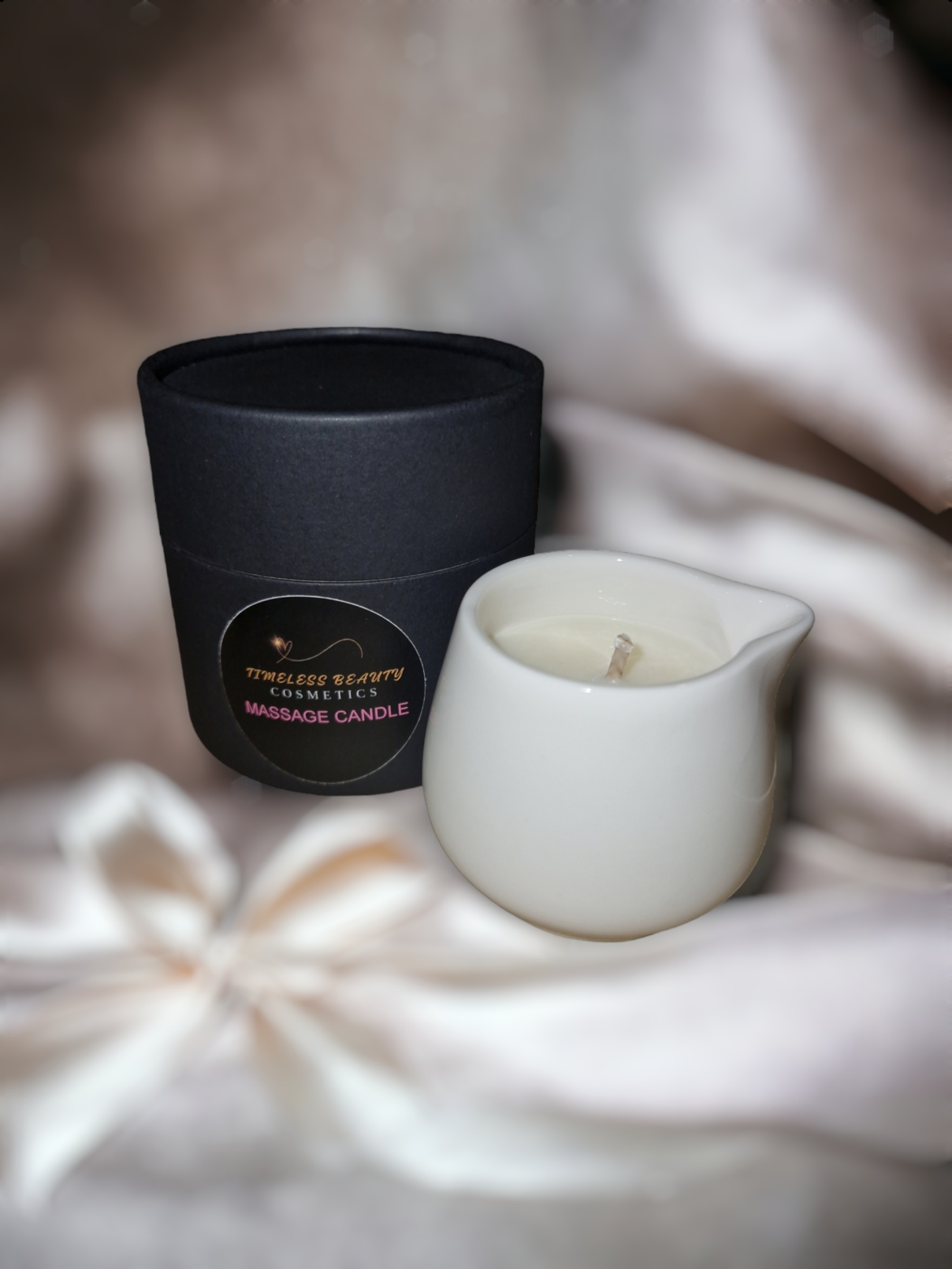 Tranquillity Relax Massage Candle for ultimate relaxation with essential oils.