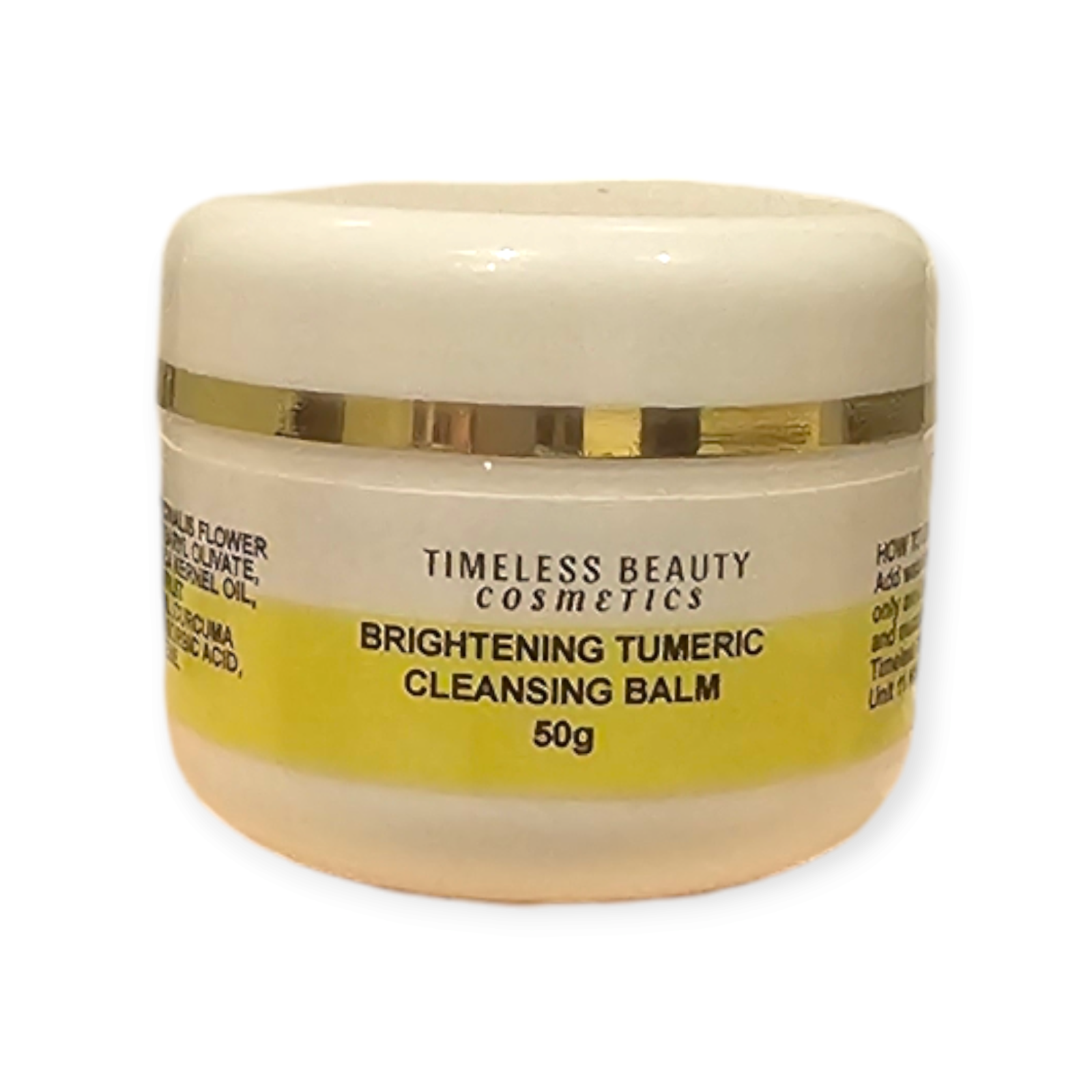 Tumeric and Bakuchiol Brightening cleansing balm